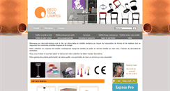 Desktop Screenshot of deco-teck-lampes.com